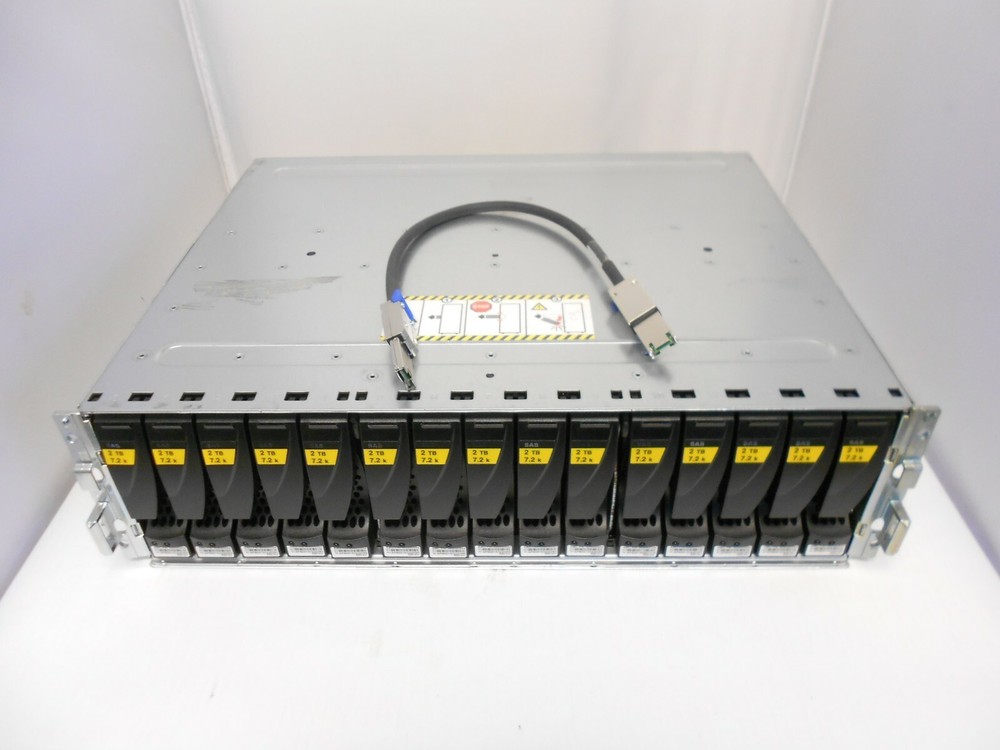 150TB EMC Expansion Array JBOD Disk Array Shelf W/ 15x 10TB 3.5" SAS Dell HP