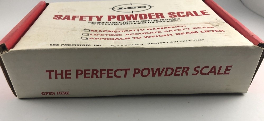 Lee Safety Powder Scale - 90681 At.51