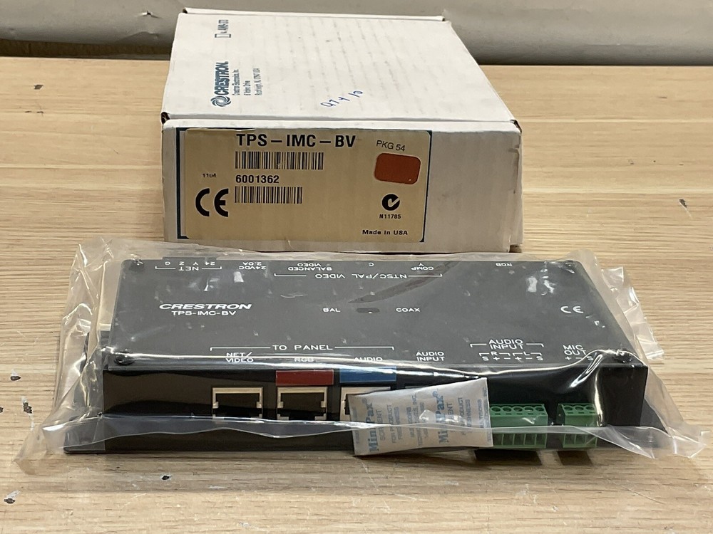 Crestron TPS-IMC-BV Balanced Interface/NEW SEALED PACKG/JUA1720