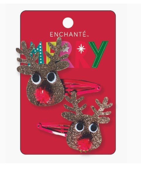 Enchante Holiday Snap Merry Clip ( 2CT )
