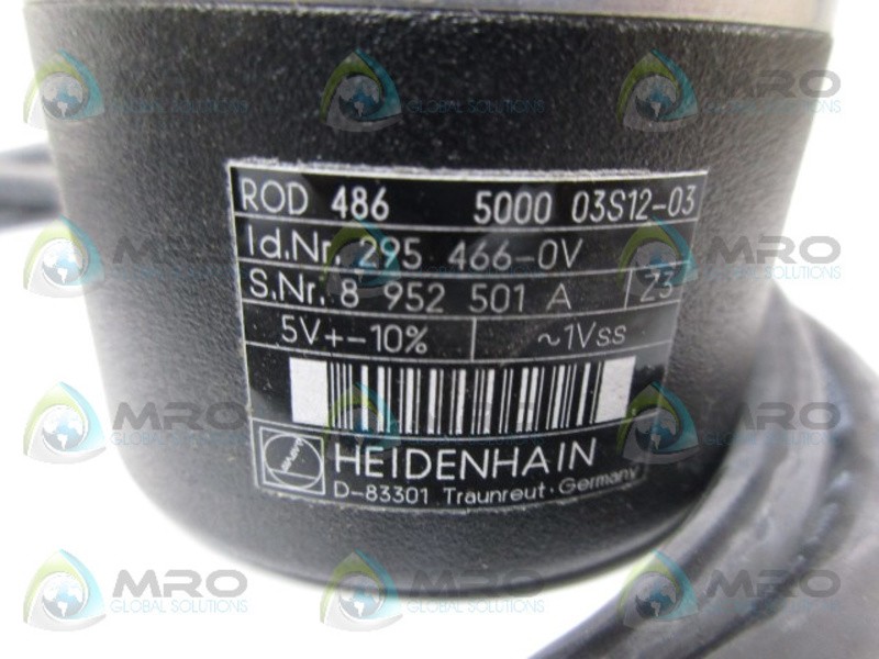 HEIDENHAIN 295466-0V ENCODER NSMP