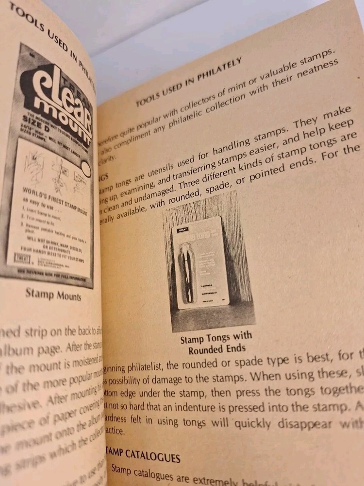 Treat All About Stamp Collecting Book A Complete Guide to Philately Vtg 1978