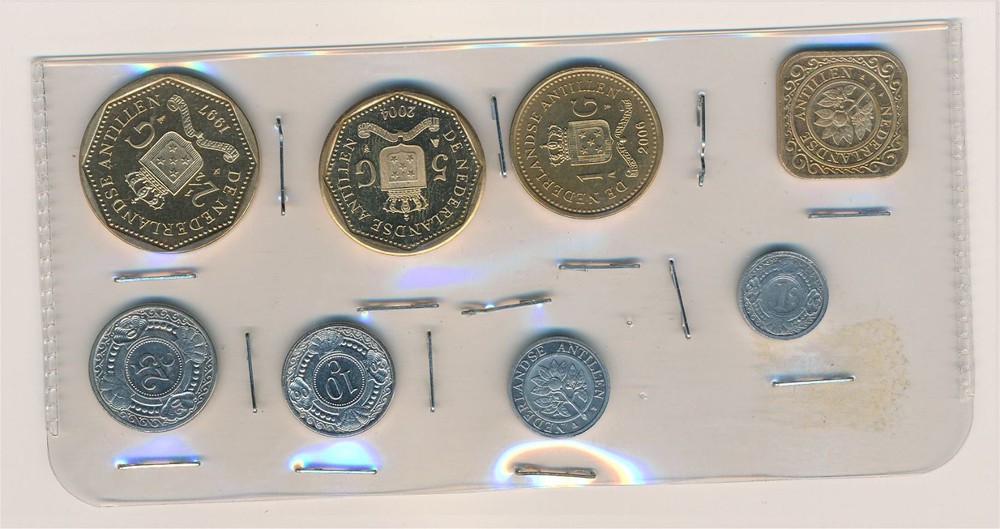 Nederland  Antilles  set 8 pcs unc