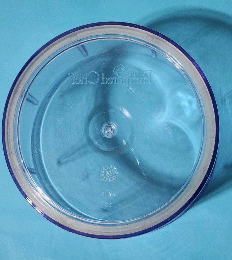 Pampered Chef Manual Food Processor Chopper 3 Cup Capacity #2581