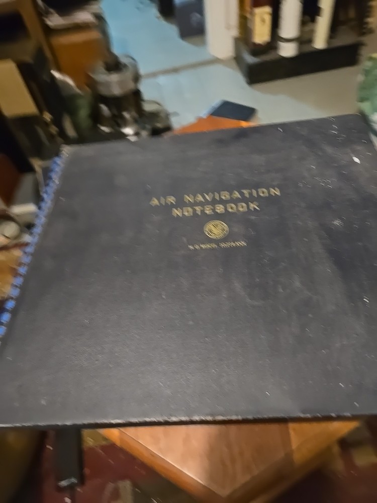 Vintage  Air Navigation  Notebook