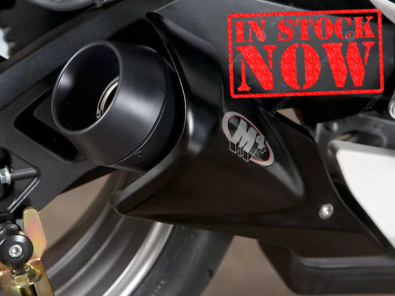 Suzuki GSXR750 GSX-R750 2011 - 2026 M4 GP Slip On Exhaust Black Muffler IN STOCK