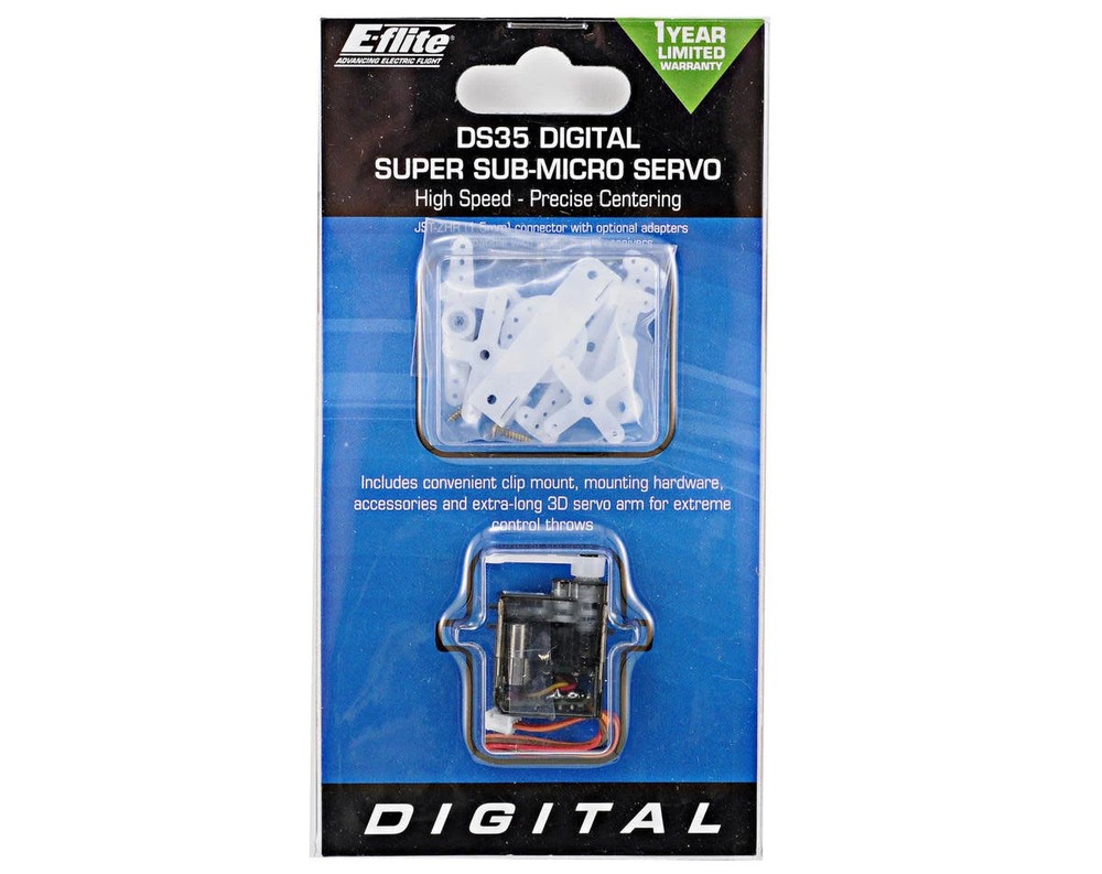 EFLRDS35 E-flite DS35 3.5-Gram Digital Super Sub-Micro Servo
