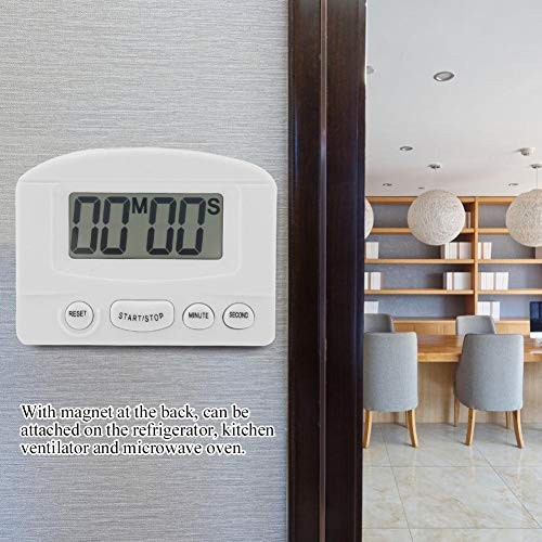 Digital Kitchen Timer, Large LCD Display, Countdown 1 Second to 99 Minutes 59