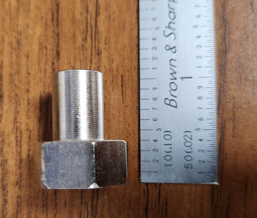 New Take Off Hex Head Offset Guide Wheel Bushing Compared to HAAS® PN# 54-0020