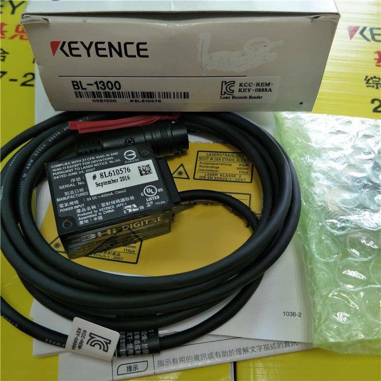 ONE NEW KEYENCE BL1300 BL-1300 Subminiature digital bar code reader