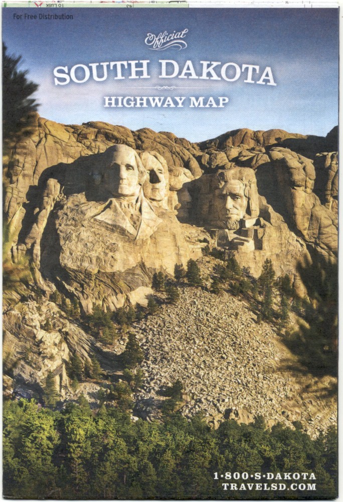 South Dakota Official Highway Map Version 1
