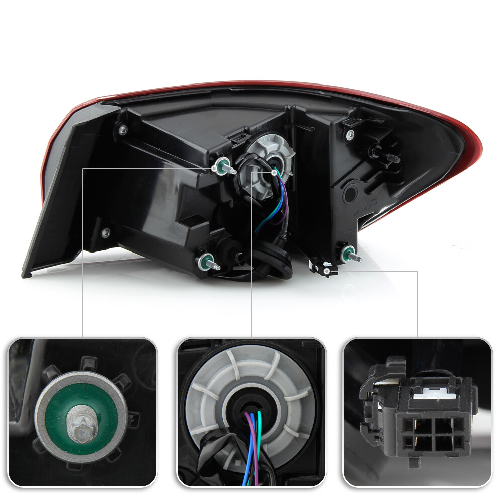 2019-2022 Chevy Malibu LED Type Tail Light Lamp Outer Replacement LH Driver Side