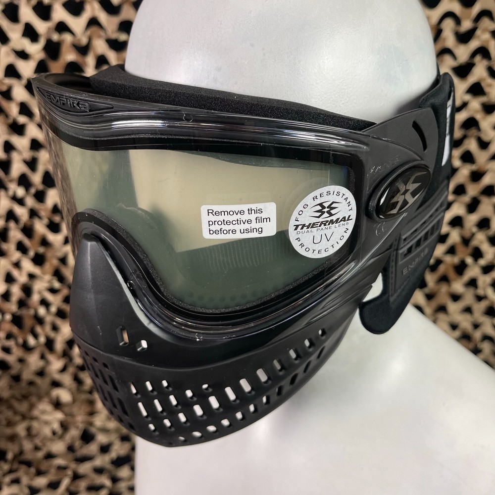 NEW Empire E-Flex Paintball Mask - Black