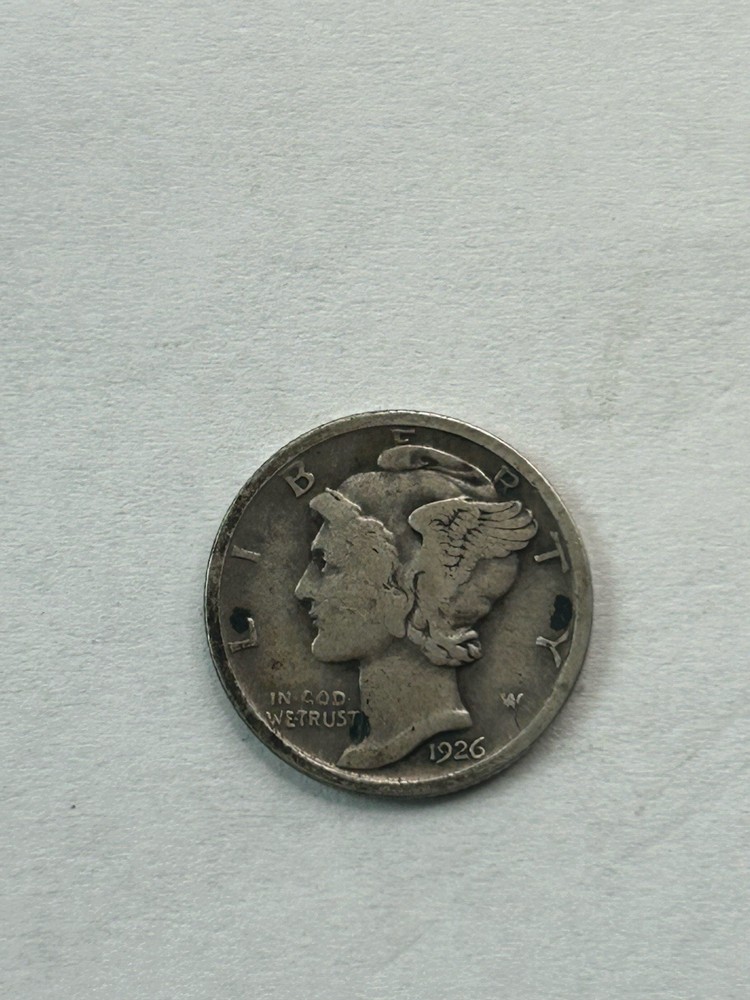 1926 Mercury Dime VG