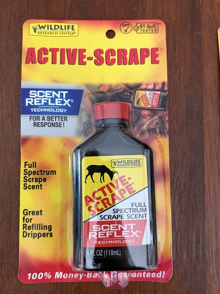 2x Wildlife Research Center Active-Scrape Full Spectrum Scrape Scent - 4oz