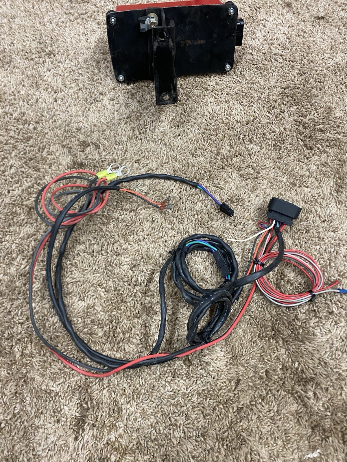 MSD Ignition Digital 6AL Box 6425 Fender Well Bracket Great Condition Like New