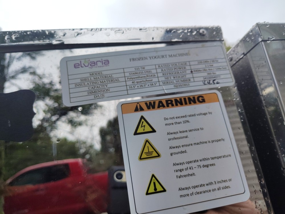 4 Frozen Yogurt Machine