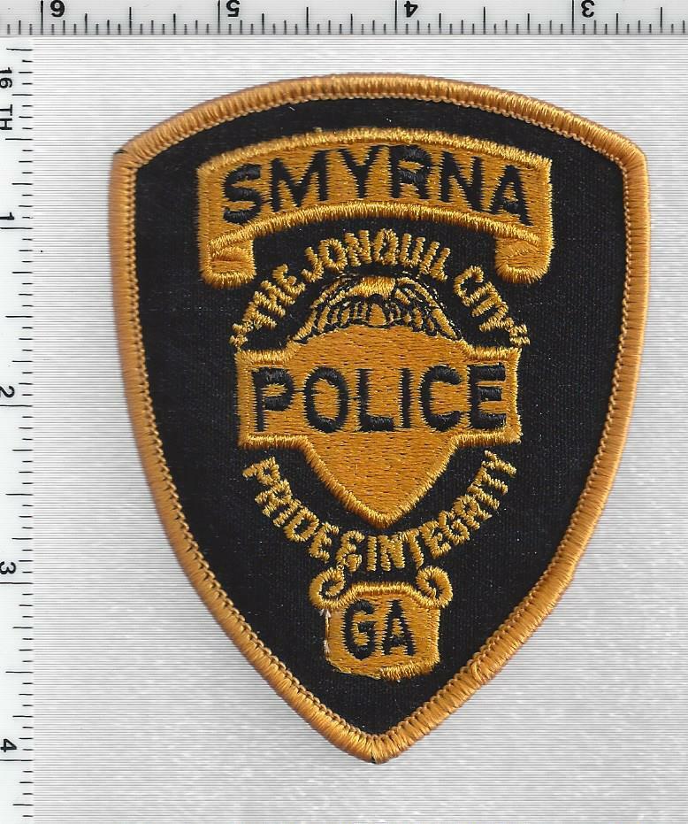 Smyrna Police (Georgia) 2nd issue Shoulder Patch