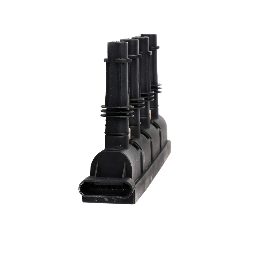 OEM Ignition Coil & 4X Spark Plugs For Buick Encore Chevy Cruze Sonic 1.4L UF669