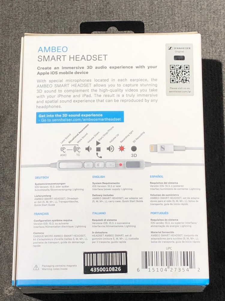 Sennheiser Ambeo Smart Headset