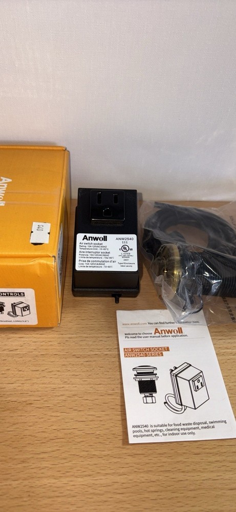 UL Certified Garbage Disposal Power Module Easy Install Universal Fit Durable US