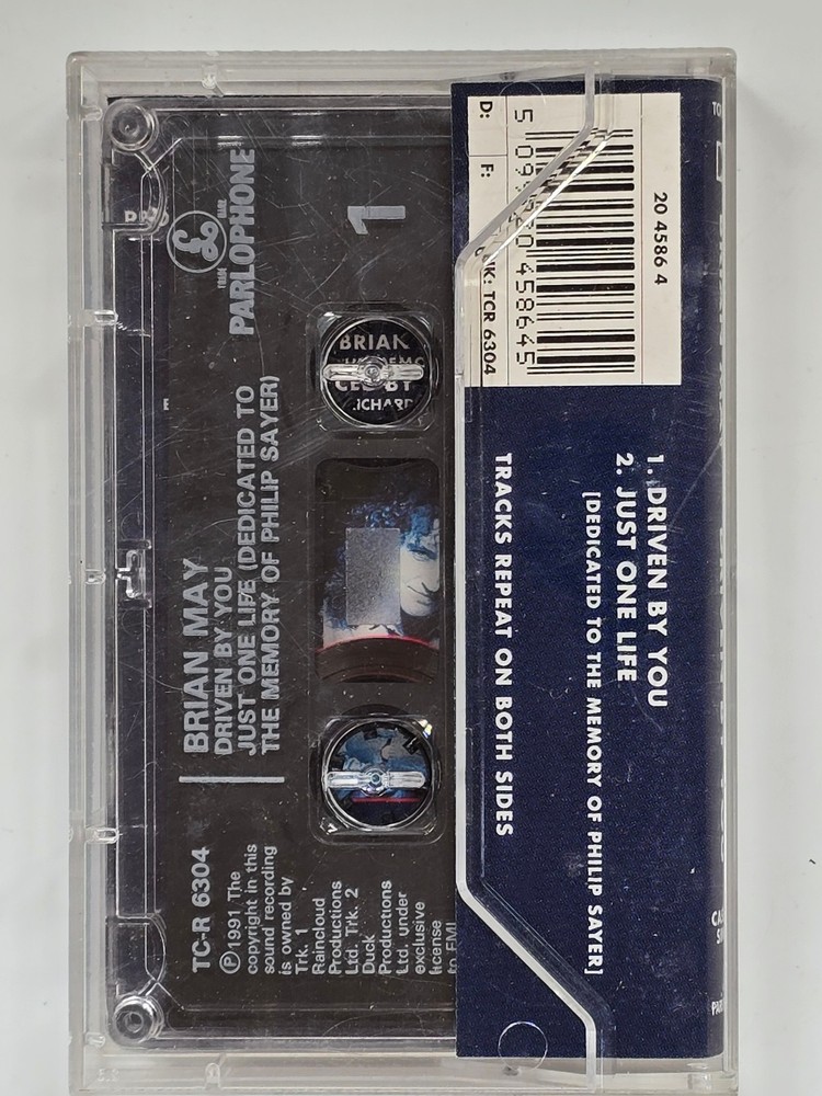 Brian May – Driven By You (single) - Cassette Tape