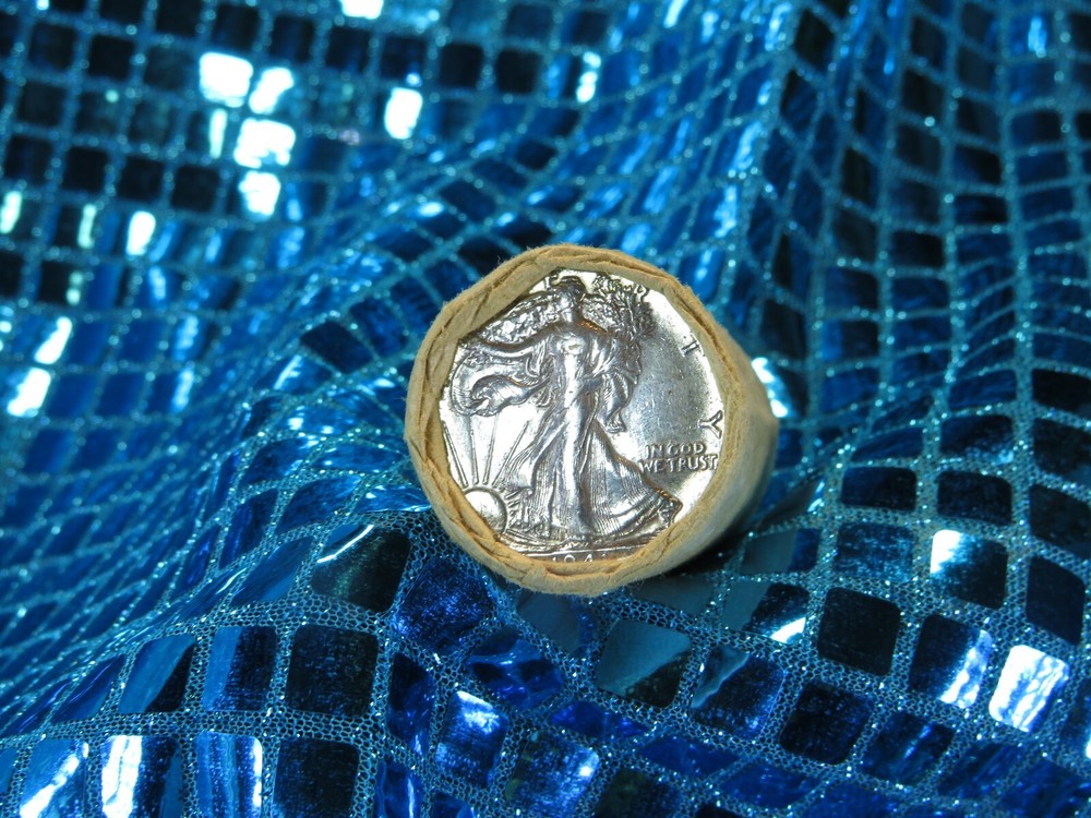 $10 ROLL HALF DOLLAR ROLL 1941 PROOF WALKER END / WALKER P END BIN HF10