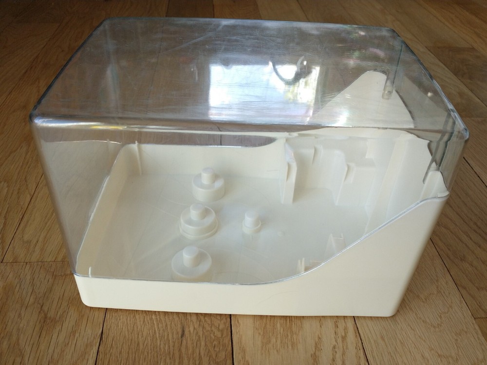 KitchenAid Food Processor KFP600 Attachments Off White Storage Case w/ Lid Part