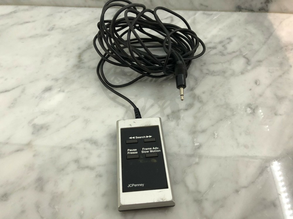 Wired Remote Control for JC Penney VSOS 0305 Vintage UNTESTED