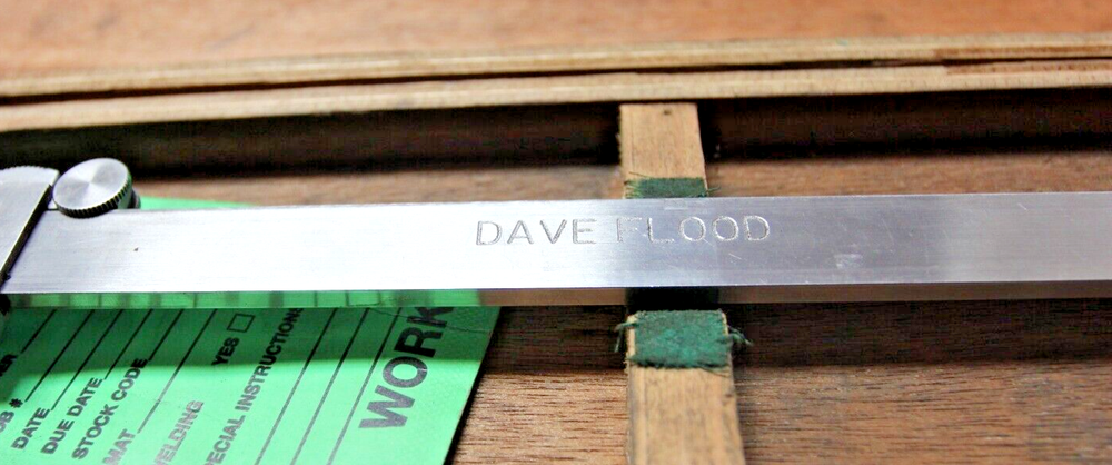 Peacock Dial Caliper in Case