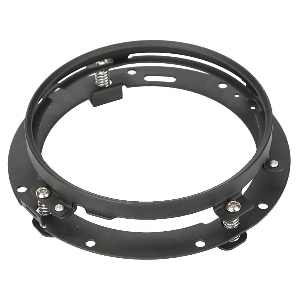 7" Inch LED Headlight Adapter Mounting Ring Bracket Head Lamp Motor Round Mount