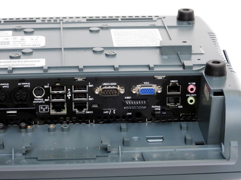 MICROS WORKSTATION 5A SYSTEM UNIT DIGITAL DISPLAY TOUCHSCREEN POS COMPUTER