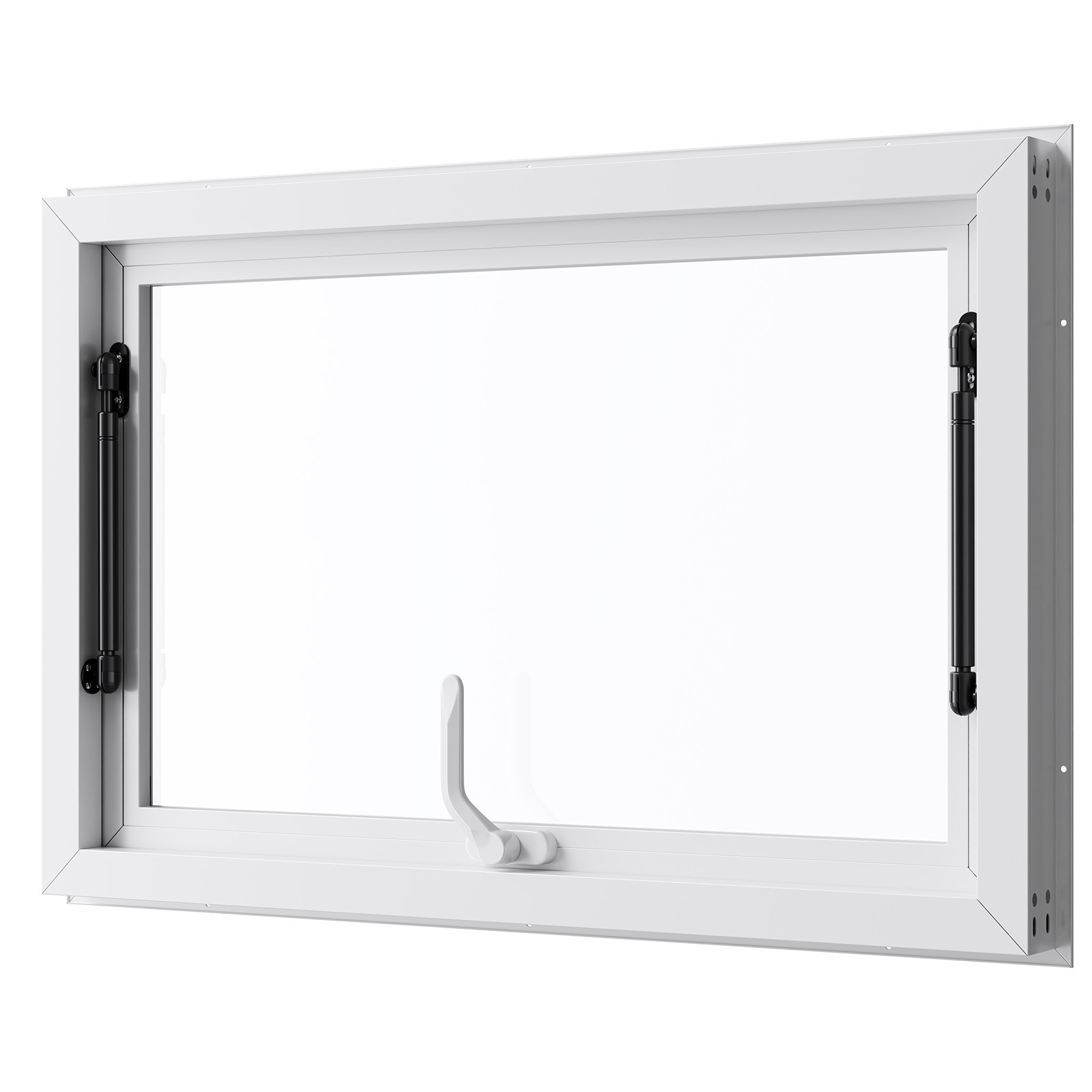 Uimoso 36x24in Food Truck Service Window with Awning,Aluminum Alloy Construction