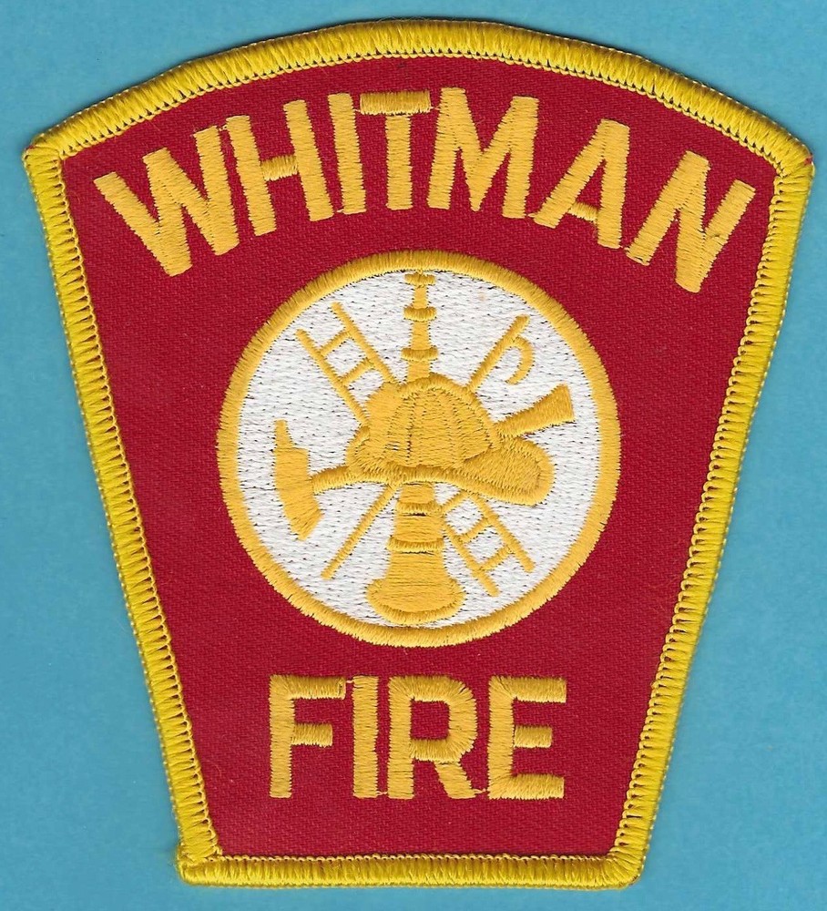 WHITMAN MASSACHUSETTS FIRE RESCUE PATCH