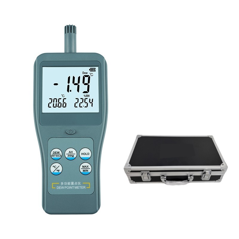 Portable Dew Point Meters with Value Retention Function PPM Range 0~50000