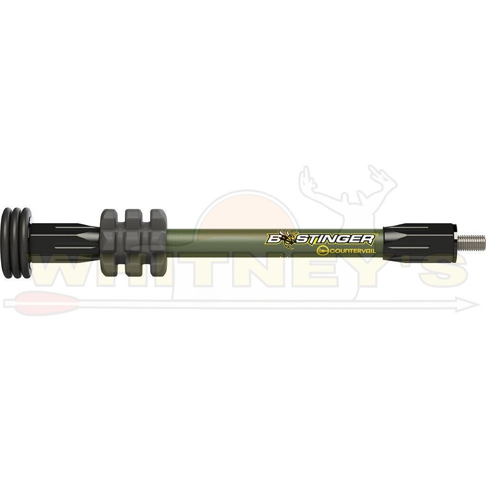 Bee Stinger MicroHex Hunting Stabilizer - 6" - Olive - MHX06OL