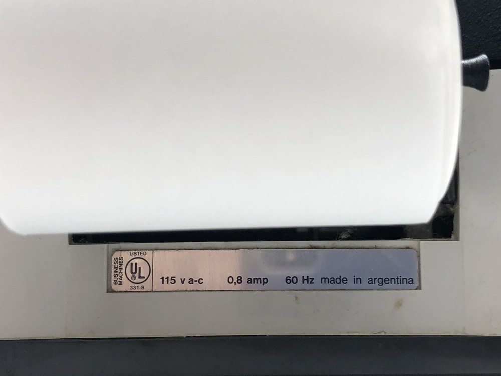 underwood 288 printer antique calculator