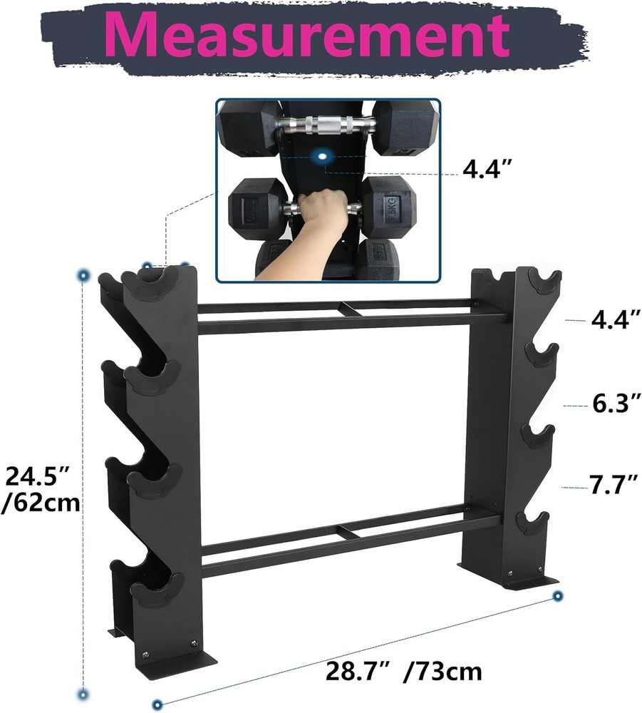 Dumbbell rack Dumbbell storage rack Weight storage rack
