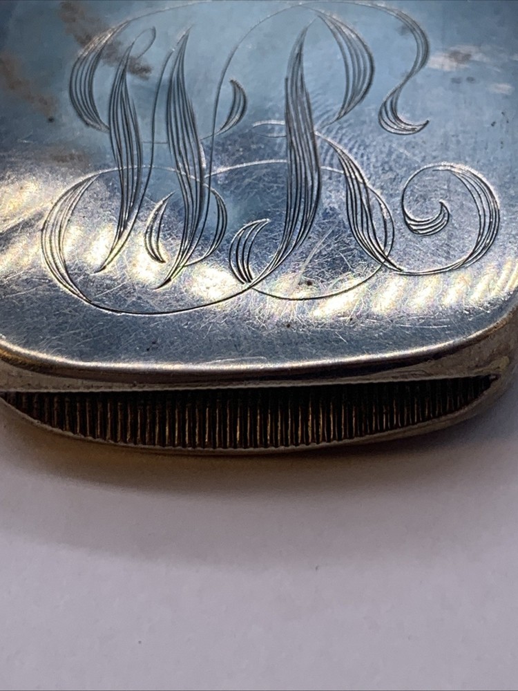 Antique Sterling Silver Match Safe