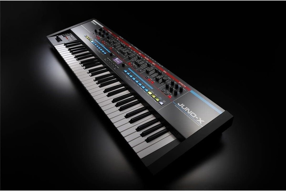 Roland Juno X Programmable Polyphonic 61 Key Keyboard Synthesizer with USB Port