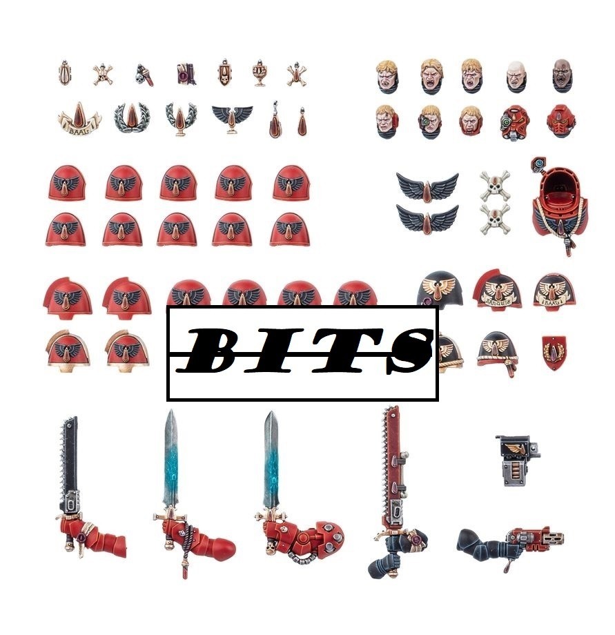 Games Workshop Warhammer 40k Blood Angels Upgrades Kit Bits