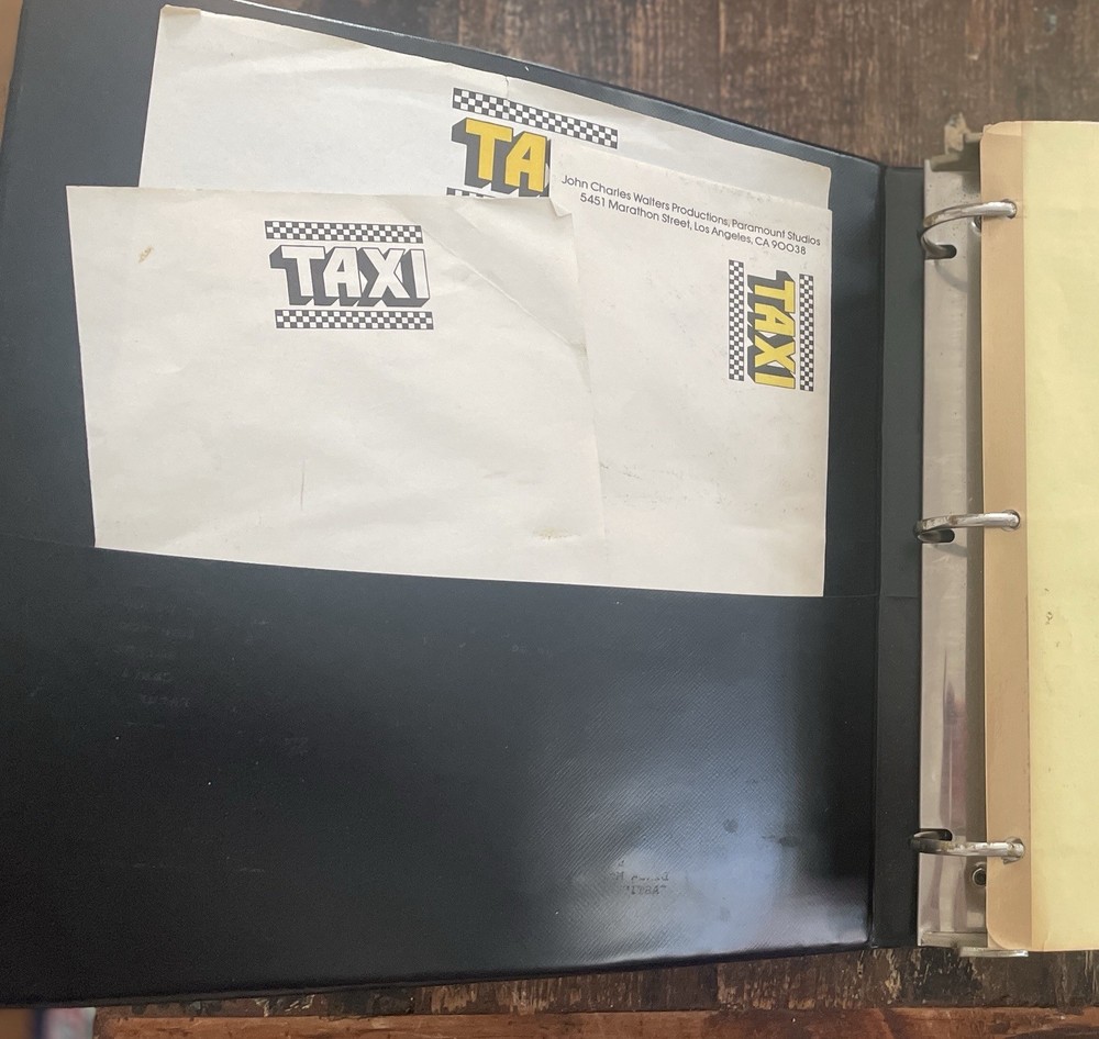 TAXI sitcom 1981 PRODUCTION BINDER Paramount Studios Casting, Scripts, Revisions