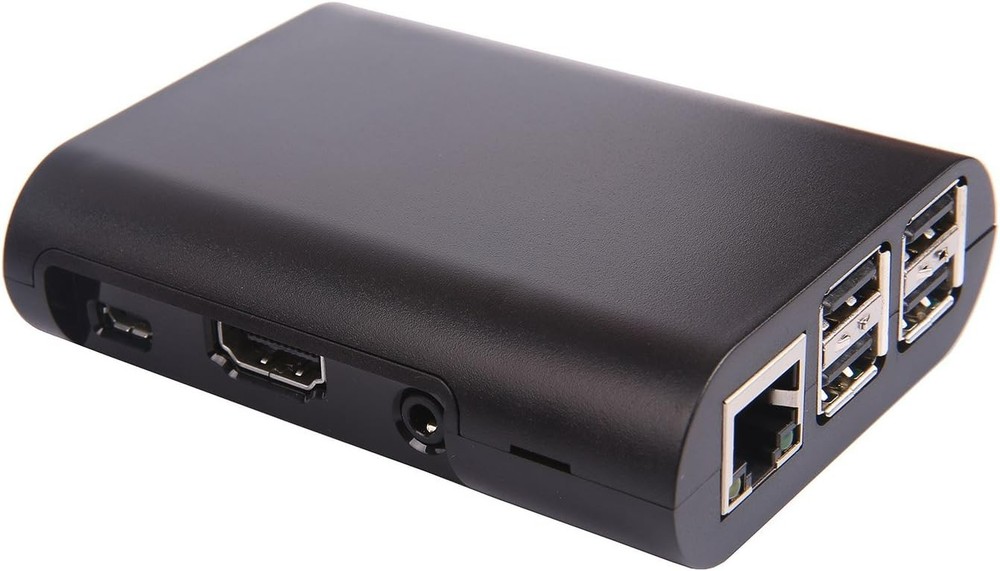 Jet Black Case for Raspberry Pi 3 Model B & Raspberry Pi 2 Model B - Access t...