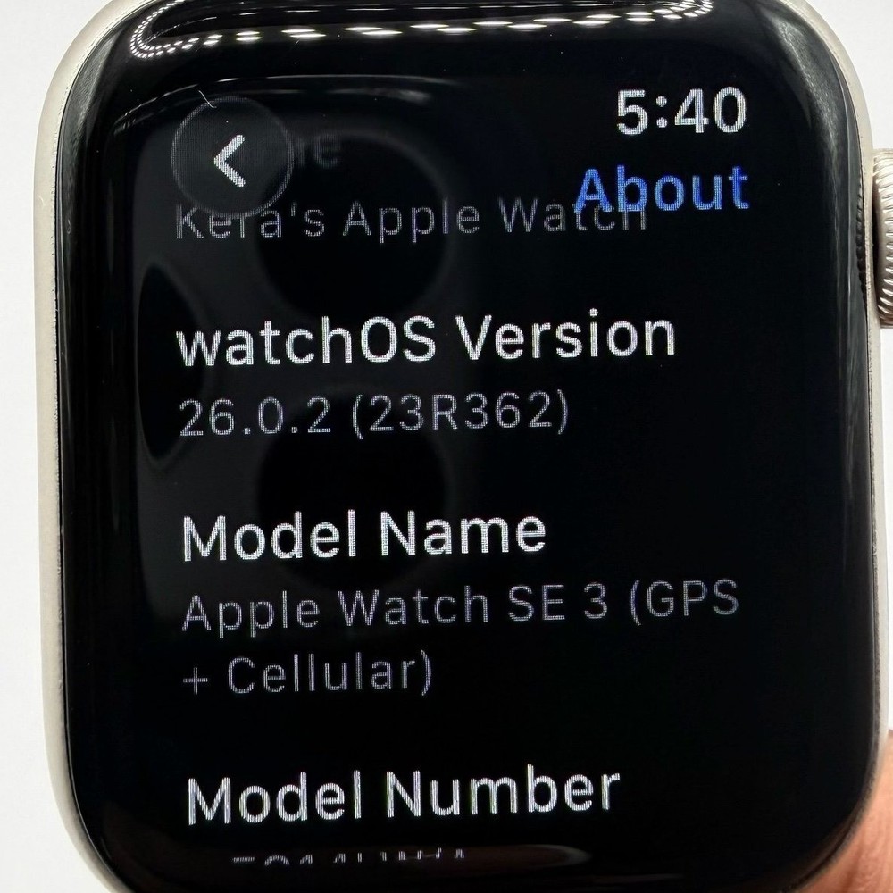 Apple Watch SE 3 (2025)