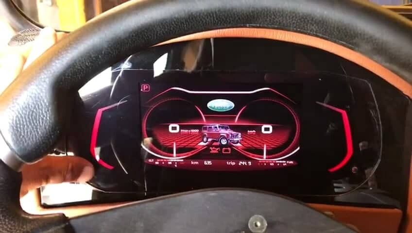 LAND ROVER DEFENDER DIGITAL DASHBOARD