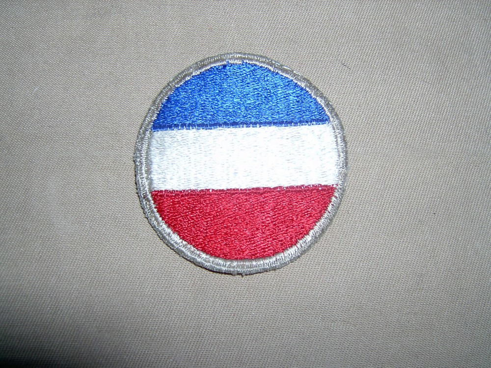 US Army Ground Forces silver border variation