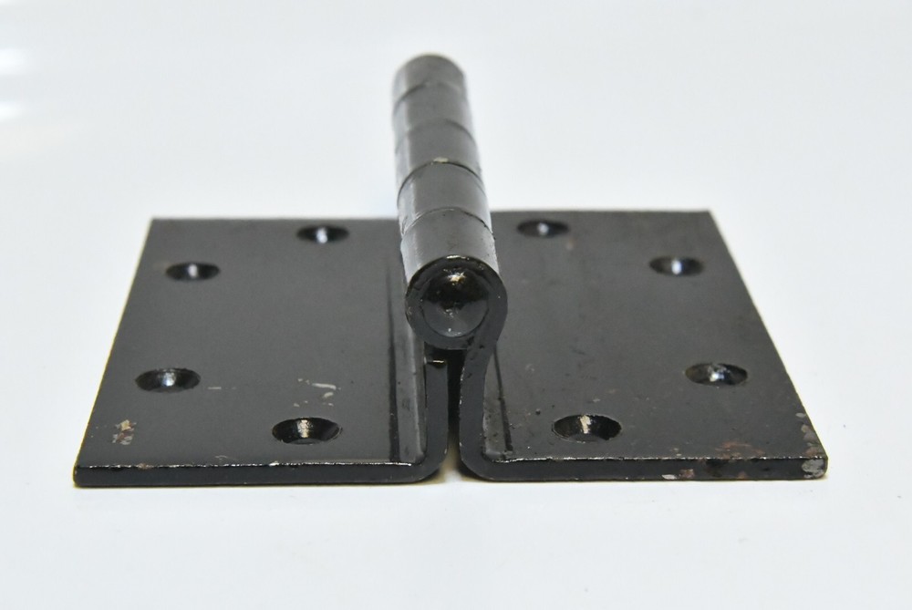 2 MATCHING GARAGE OFFSET FULL SURFACE HINGES 4 1/2 X 4 3/8