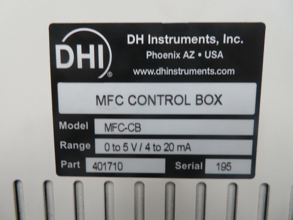 DHI/Dh Instruments MFC-CB MFC Control Box - range 0-5V/4-20mA - OS82