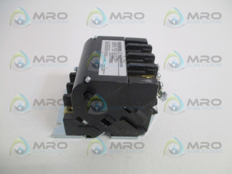 SIEMENS 40DP107570 CONTACTOR (MISSING ACCESSORIES) NSNP