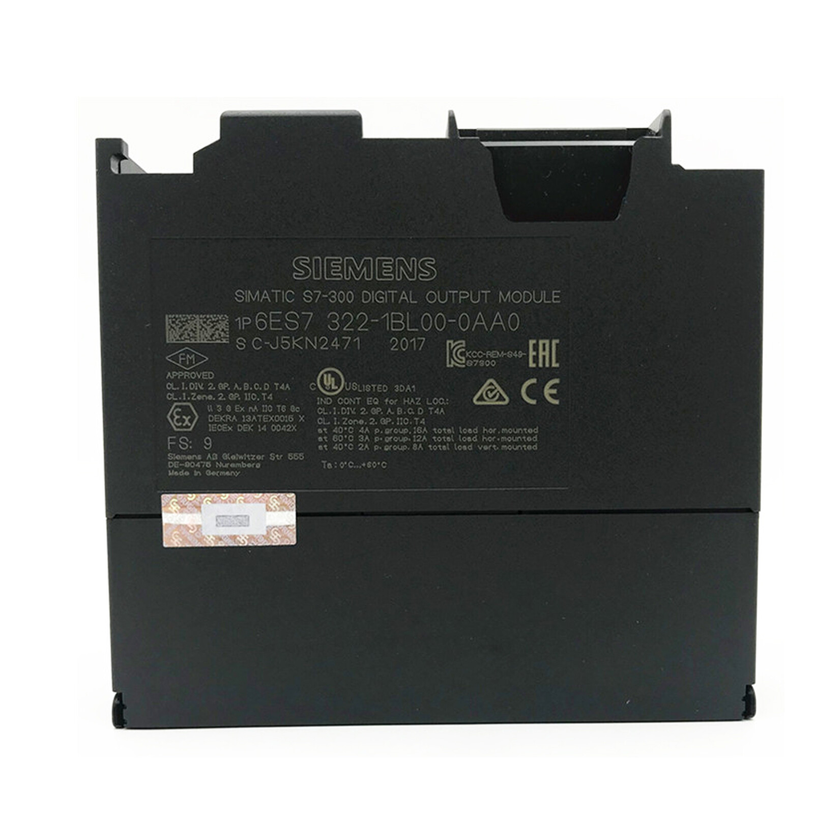 New In Box SIEMENS 6ES7322-1BL00-0AA0 Output Module 6ES7 322-1BL00-0AA0